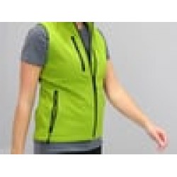 Plain Soft Shell Gilet Ladies Russell
